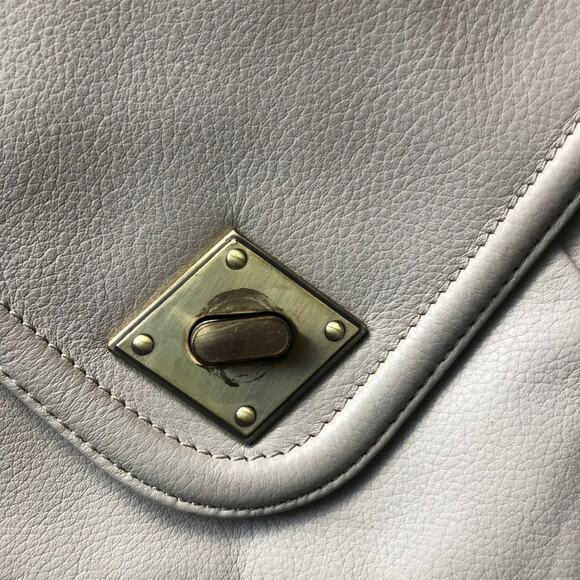 Kate Landry clutch shoulder bag light taupe - Picture 10 of 11